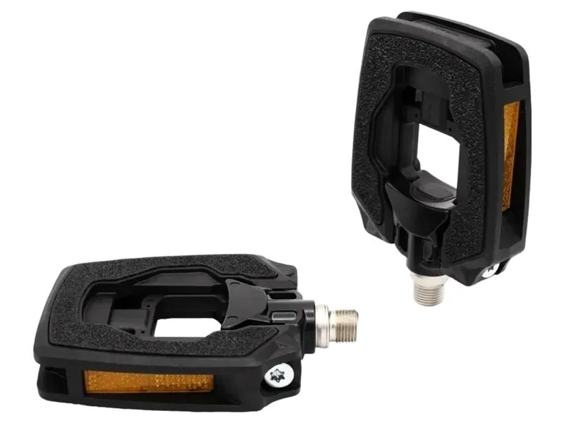 M Part M:P Sandblock Folding Pedal 9/16 inch in Black