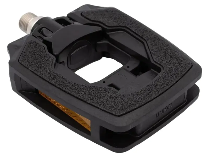 M Part M:P Sandblock Folding Pedal 9/16 inch in Black-1