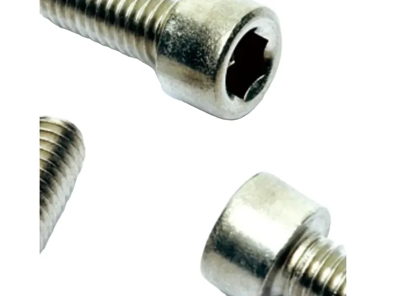 M Part Stainless Steel Bolts M6 x 45mm x 10 in Silver
