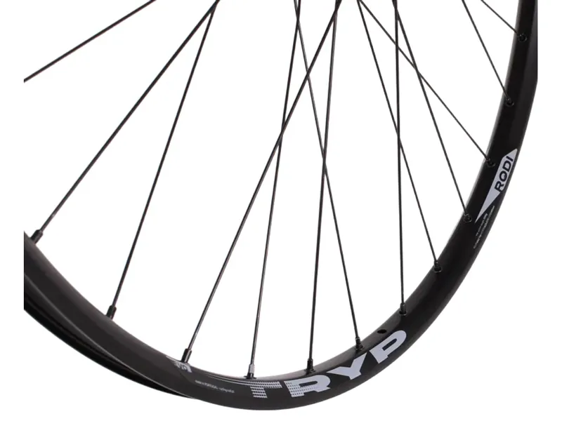 M Part M25 v2 100x15mm TLR TC500/Tryp25 MTB 29 Front Wheel in Black-3