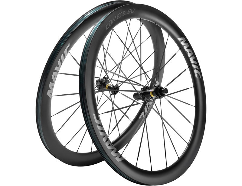 Mavic Comete 50 Carbon C-Lock XDR Road Wheelset in Grey-1