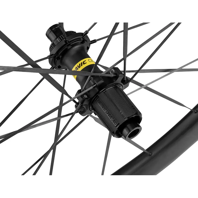 Balfes Bikes Mavic Comete 55 C/Lock Carbon Ceramic Disc N3W Rear Wheel in Black | Free postage over £30, £10 off first order, price match & 0% finance.