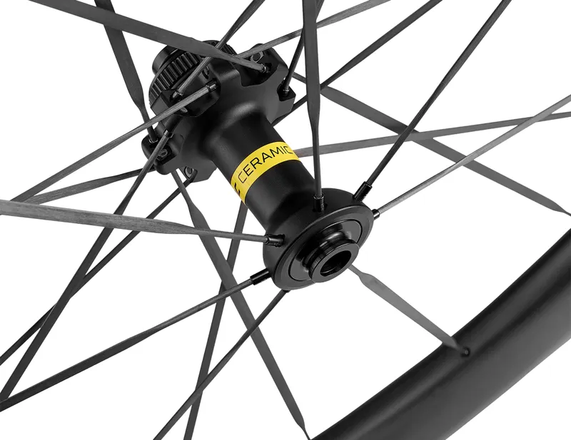 Mavic Comete 55 C/Lock Carbon Ceramic Disc Front Wheel in Black