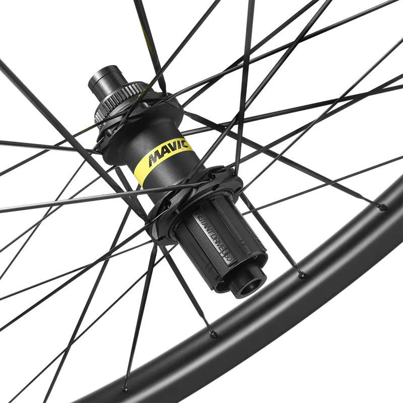 Mavic Allroad SL Carbon C-Lock 12x142 ED11 700c Rear Wheel in Black-2