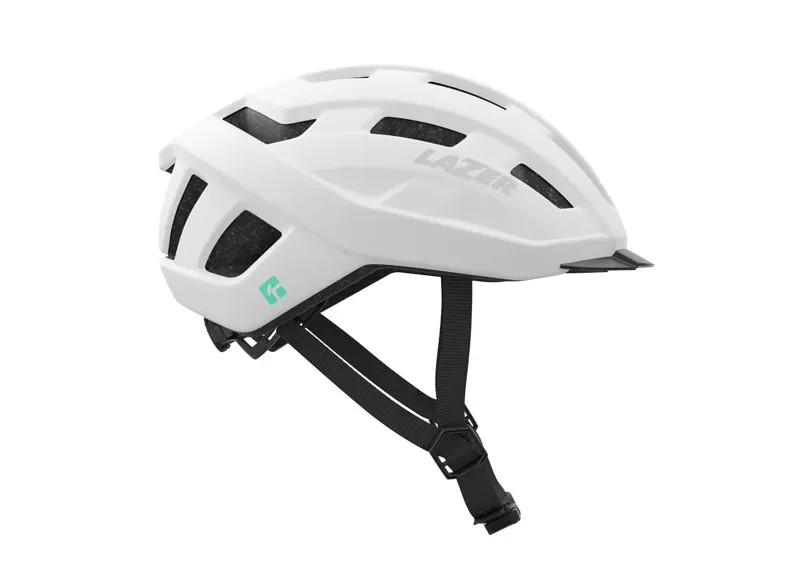 Balfes Bikes Lazer Codax KinetiCore Helmet in Matt White | Free postage over £30, £10 off first order, price match & 0% finance.