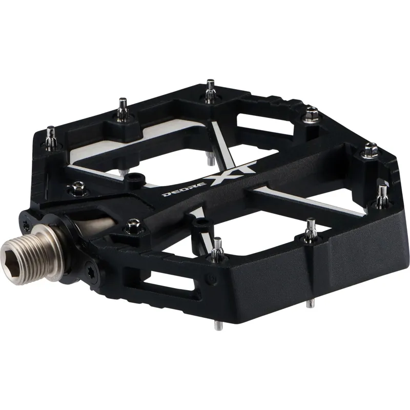 Shimano PD-M8240 Deore XT MTB Flat Pedals in Black-2