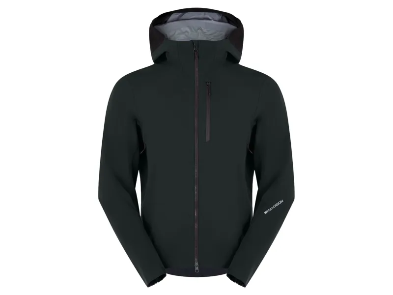 Madison DTE 3-Layer Men's Waterproof Jacket in Deep Forest Green
