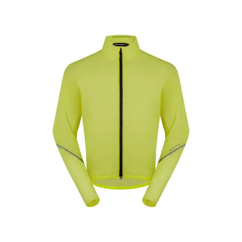 Balfes Bikes Madison Flux 2L Packable Waterproof Jacket in Hi-Viz Yellow | Free postage over £30, £10 off first order, price match & 0% finance.
