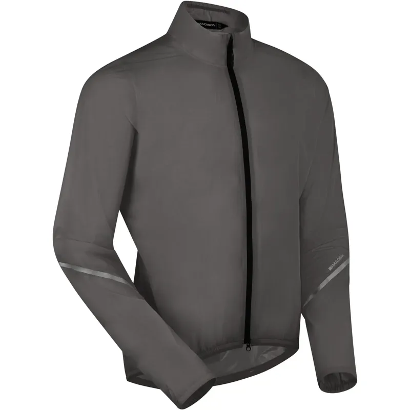 Madison Flux 2L Ultra Packable Waterproof Jacket in Castle Grey-1