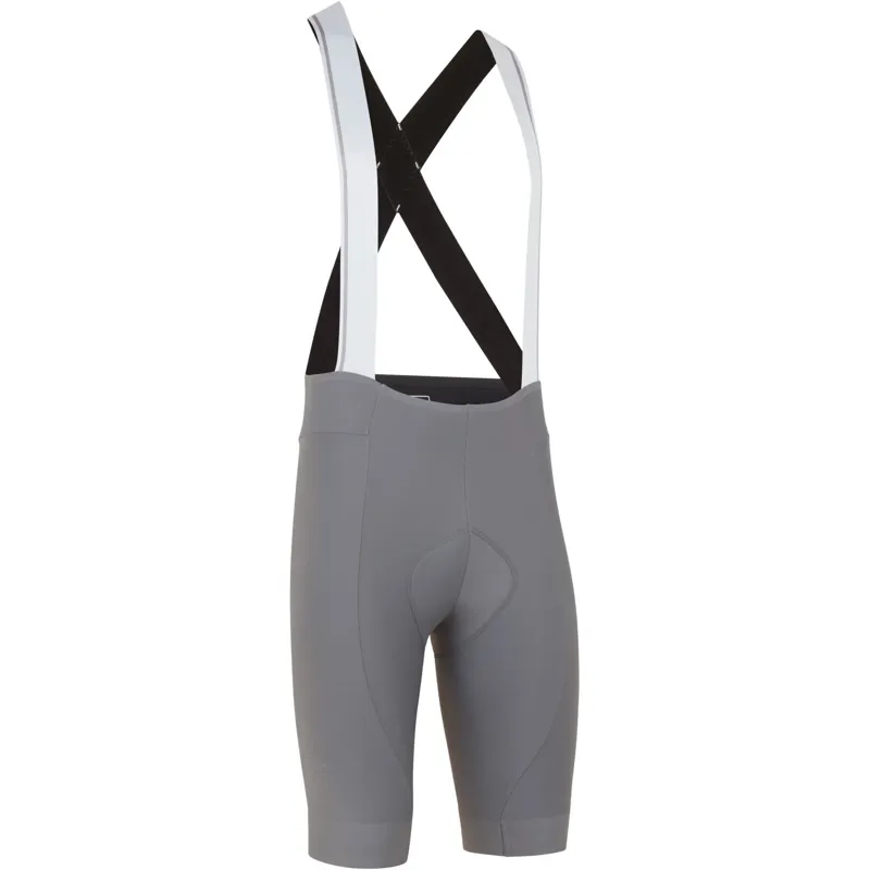 Madison Flux EIT Pad Lycra Bib Shorts in Steel Grey-1