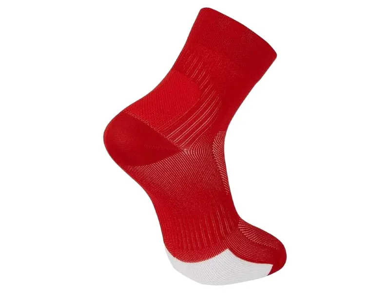 Madison Flux Performance Sock in True Red-1