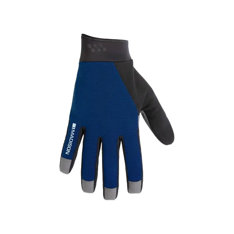 Balfes Bikes Madison Freewheel Gel Pad Full Finger Trail Gloves in Ink Navy | Free postage over £30, £10 off first order, price match & 0% finance.