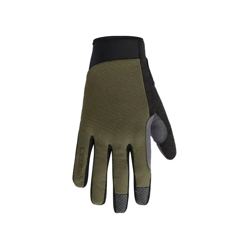Balfes Bikes Madison Freewheel Gel Pad Full Finger Trail Gloves in Midnight Green | Free postage over £30, £10 off first order, price match & 0% finance.