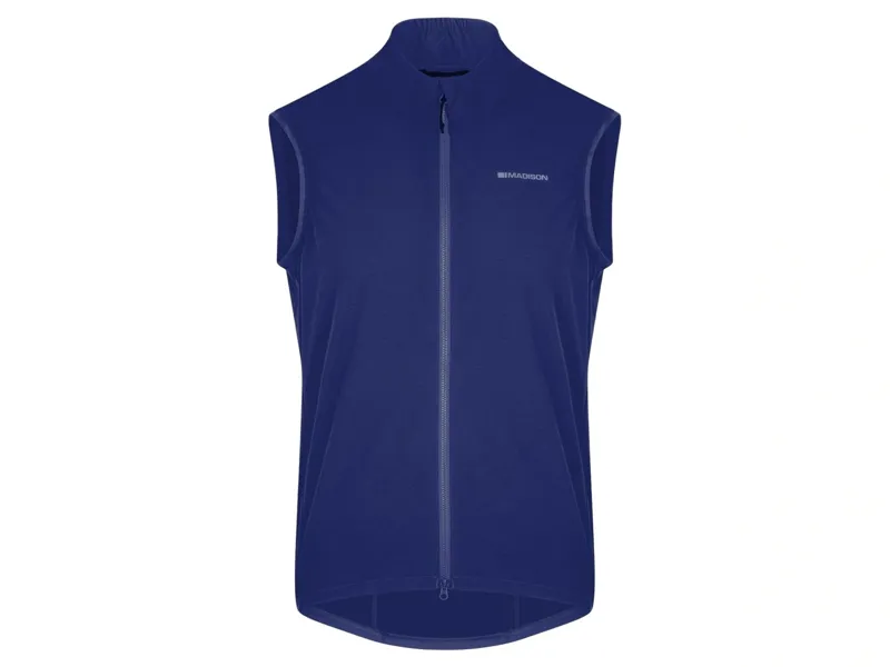 Madison Freewheel Men's Windproof Packable Gilet in Ink Navy