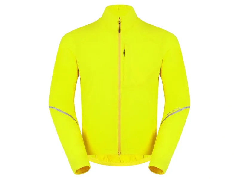 Madison Freewheel Men's Windproof Packable Jacket in Hi-Viz Yellow