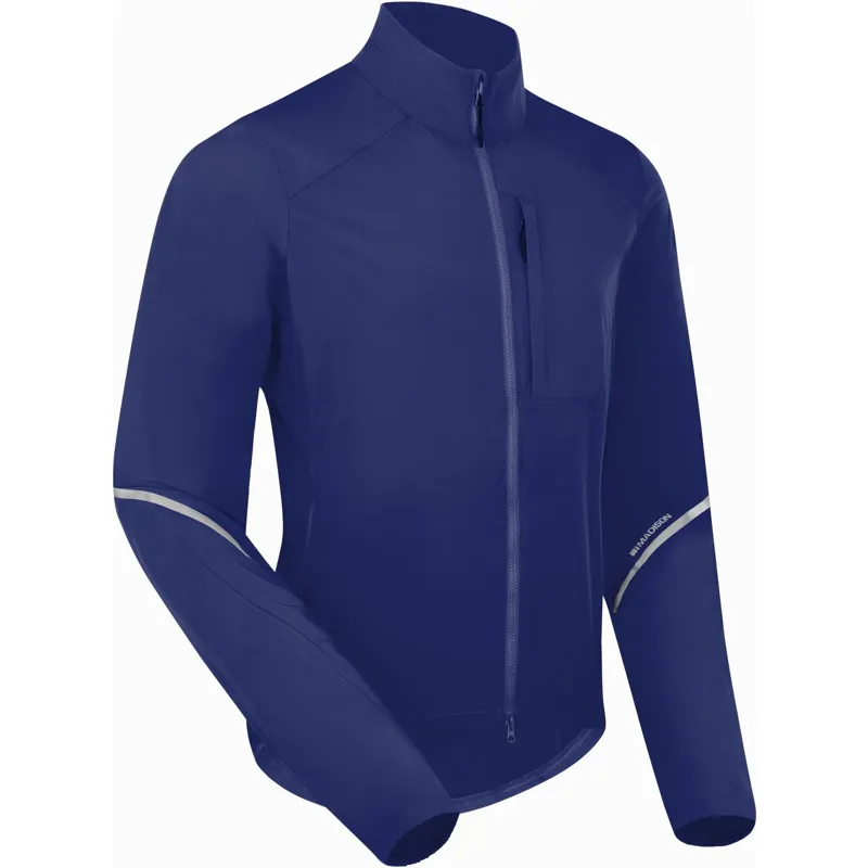 Madison Freewheel Men's Windproof Packable Jacket in Ink Navy-1