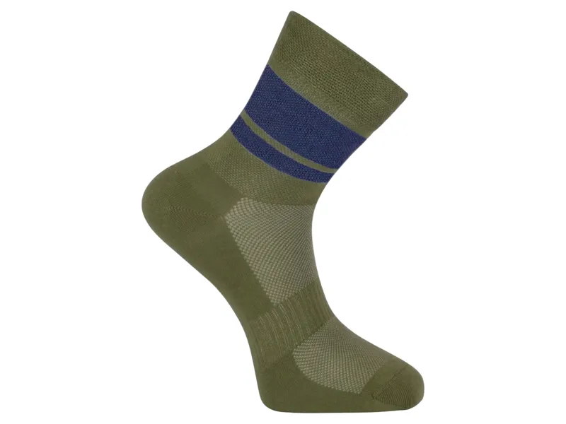 Madison Freewheel Sock in Midnight Green
