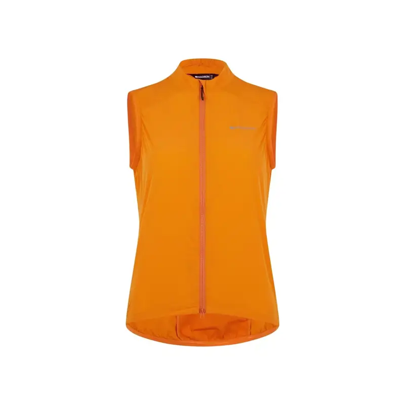 Balfes Bikes Madison Freewheel Women's Windproof Packable Gilet in Mango Orange | Free postage over £30, £10 off first order, price match & 0% finance.