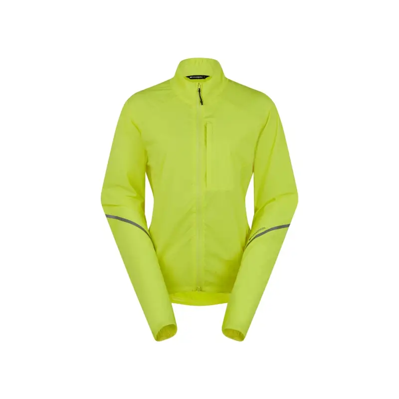 Balfes Bikes Madison Freewheel Women's Windproof Packable Jacket in Hi-Viz Yellow | Free postage over £30, £10 off first order, price match & 0% finance.