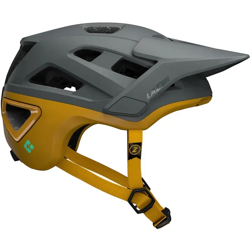 Lazer Jackal KinetiCore Helmet in Matt Grey Autumn-1