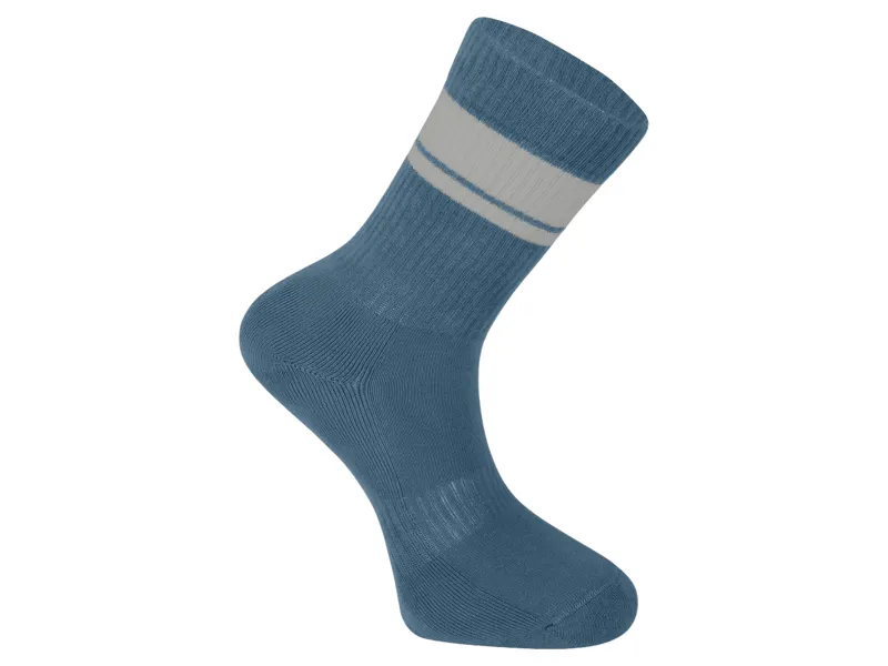 Madison Roam Isoler Crew Socks in Airforce Grey
