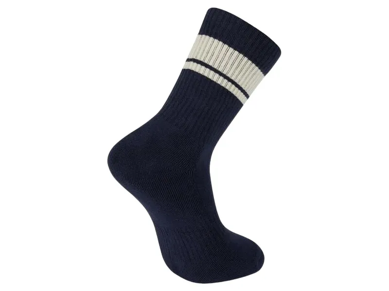 Madison Roam Isoler Crew Socks in Ink Navy-1