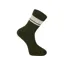 Madison Roam Isoler Crew Socks in Midnight Green
