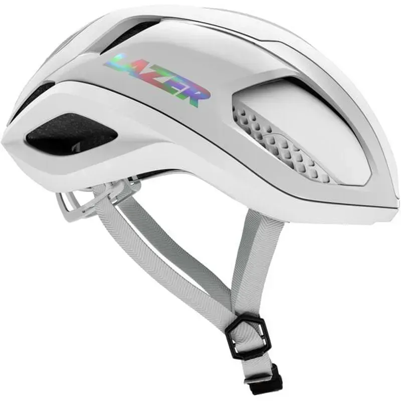 Lazer Vento KinetiCore Helmet in Full White-1
