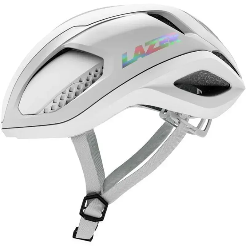 Lazer Vento KinetiCore Helmet in Full White-2