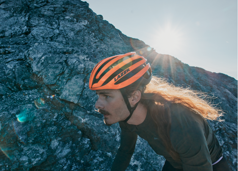 Lazer Z1 KinetiCore Helmet in Flash Orange-5