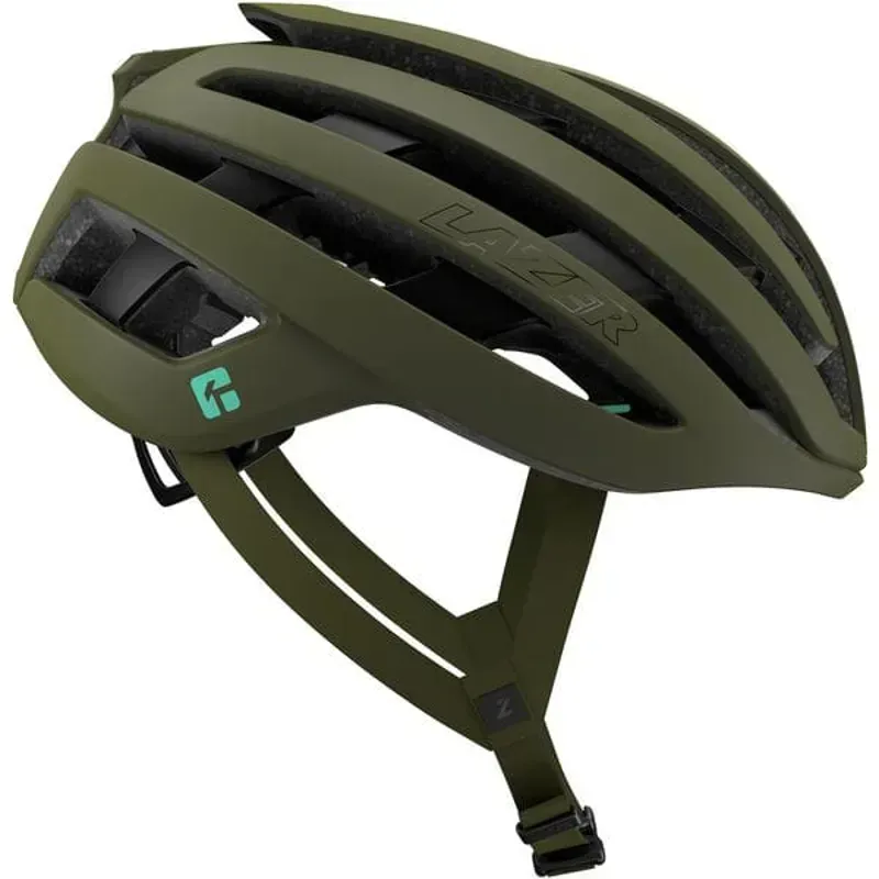Lazer Z1 KinetiCore Helmet in Matt Pine Green-1