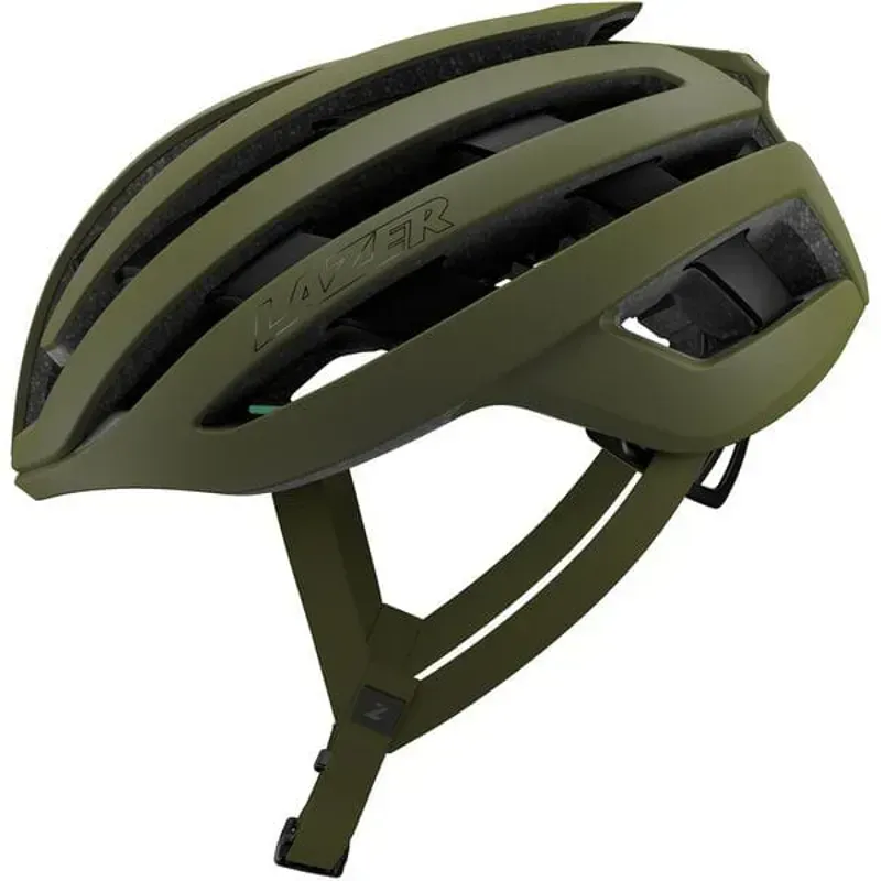 Lazer Z1 KinetiCore Helmet in Matt Pine Green-3
