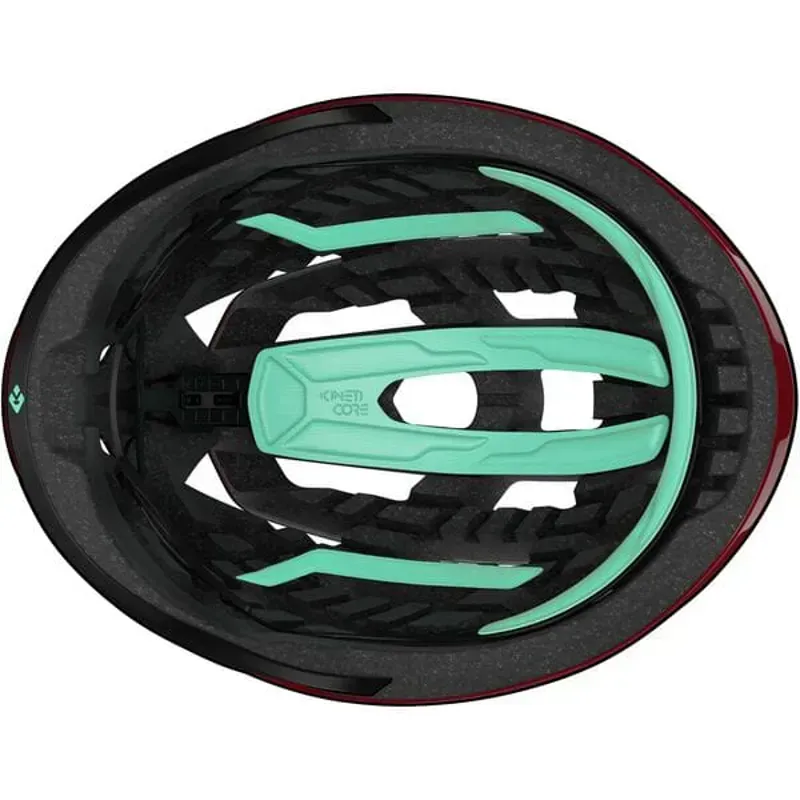 Lazer Z1 KinetiCore Helmet in Metallic Red-4