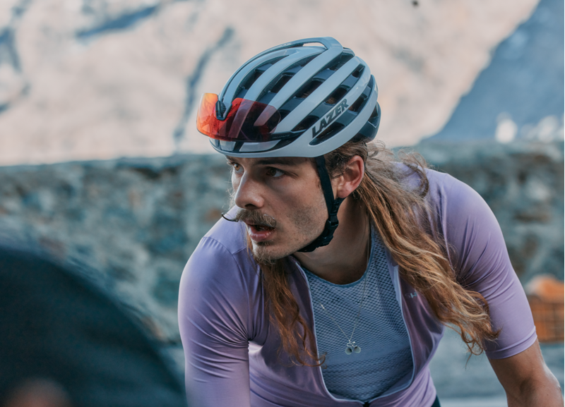 Lazer Z1 KinetiCore Helmet in White-6