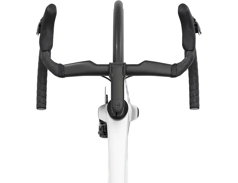 EX DISPLAY Trek Madone SL 7 Gen 8 Di2 Road Bike Medium 2026 in Gloss Crystal White/Matte Deep Smoke-2