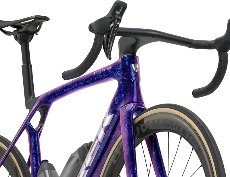 EX DEMO Trek Madone SLR 9 Di2 Road Bike 2026 Large in Purple Phaze/Amethyst Marble-4