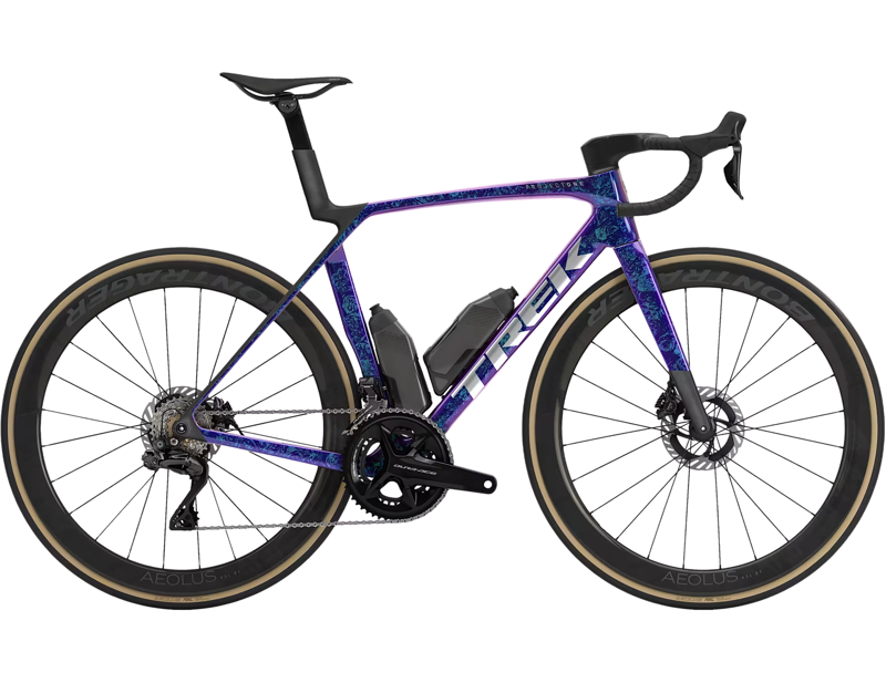 EX DEMO Trek Madone SLR 9 Di2 Road Bike 2026 Large in Purple Phaze/Amethyst Marble