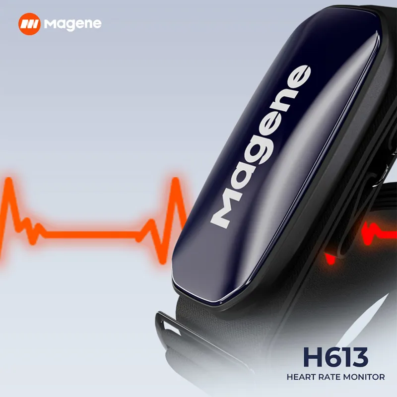 Magene H613 Heart Rate Monitor with Strap in Black-6