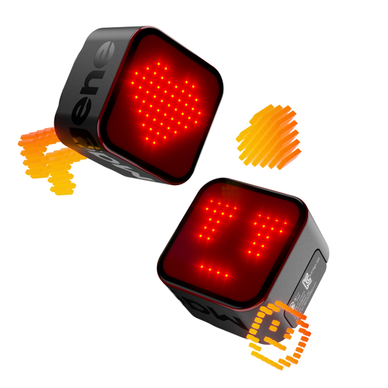 Magene L308 Intelligent Expression Smart Rear Light With Saddle Mount-3