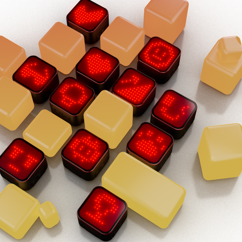 Magene L308 Intelligent Expression Smart Rear Light With Saddle Mount-5