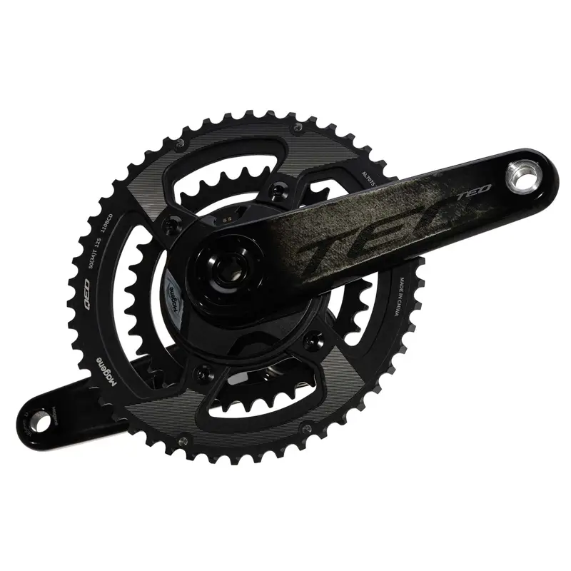 Balfes Bikes Magene TEO P515 Carbon Power Meter Chainset with Chainrings in Black | Free postage over £30, £10 off first order, price match & 0% finance.
