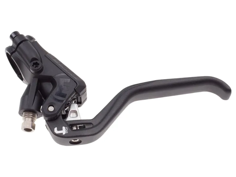 Magura Master MT4 Brake Lever Assembly 4-Finger Aluminum Lever Blade from MY2015 in Black