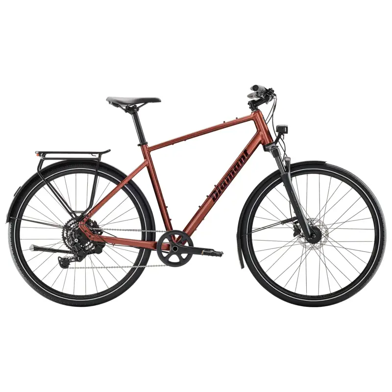 Balfes Bikes EX DISPLAY Diamant Mahon Trip Core Standover Hybrid Bike Size Medium 2026 in Bronze | Free postage over £30, £10 off first order, price match & 0% finance.