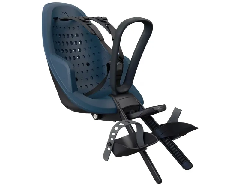Balfes Bikes Thule Yepp 2 Mini Front Mount Child Bike Seat in Majolica Blue | Free postage over £30, £10 off first order, price match & 0% finance.