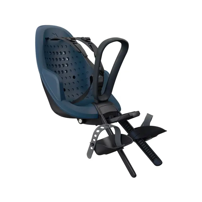 Balfes Bikes Thule Yepp 2 Mini Front Mount Child Bike Seat in Majolica Blue | Free postage over £30, £10 off first order, price match & 0% finance.