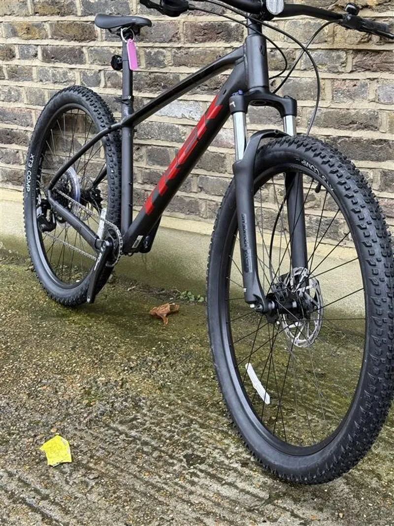 EX DEMO Trek Marlin 5 Hardtail Mountain Bike Large in Matte Dnister Black -3