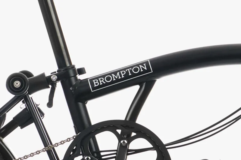 Brompton C Line Urban Folding Bike 2023 in Black-4