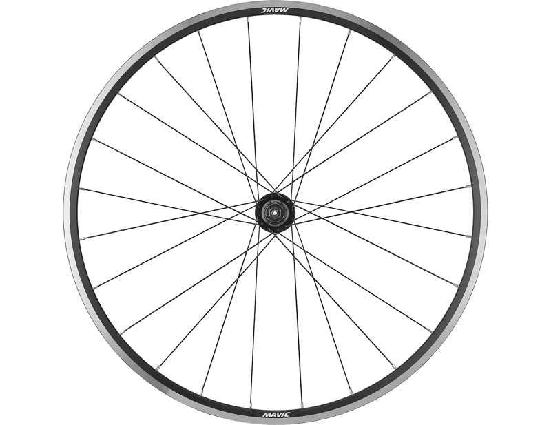 Balfes Bikes Mavic Access R17 Rim Brake QR HG Rear Wheel in Black | Free postage over £30, £10 off first order, price match & 0% finance.