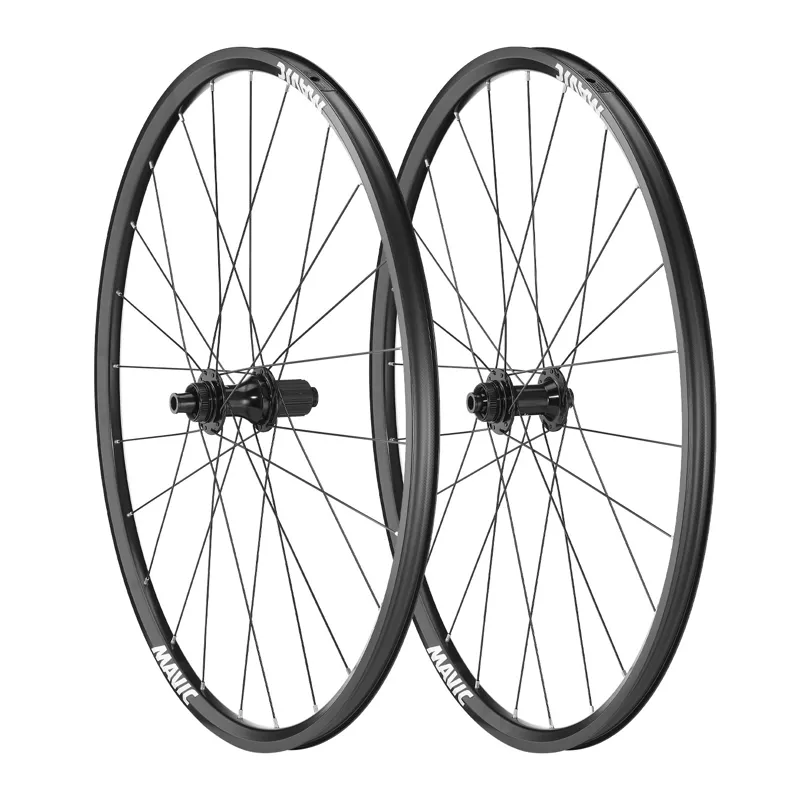Mavic Access RG22 C-Lock QR HG Wheelset in Black-1