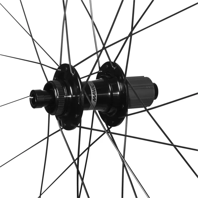 Mavic Aksium 1 Centre Lock Disc Rear Wheel in Black-1